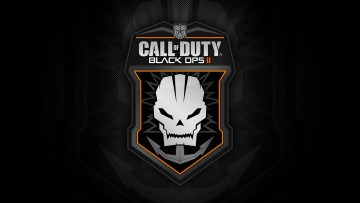 обоя call of duty,  black ops ii, видео игры, фон, логотип