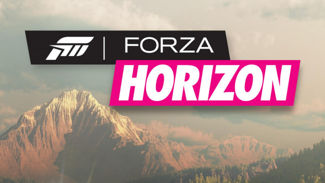 Обои картинки фото видео игры, forza horizon, фон, логотип