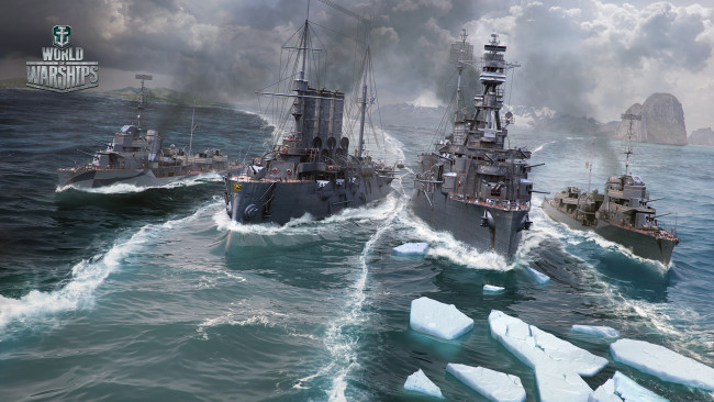 Обои картинки фото видео игры, world of warships, world, of, warships, онлайн, action, симулятор, мир, кораблей