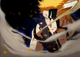 Картинка аниме bleach kurosaki ichigo