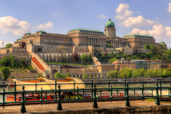 обоя budapest palace, города, будапешт , венгрия, дворец