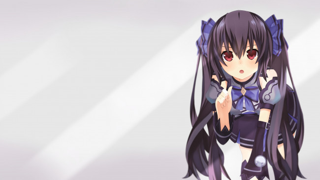 Обои картинки фото аниме, hyperdimension neptunia, noire