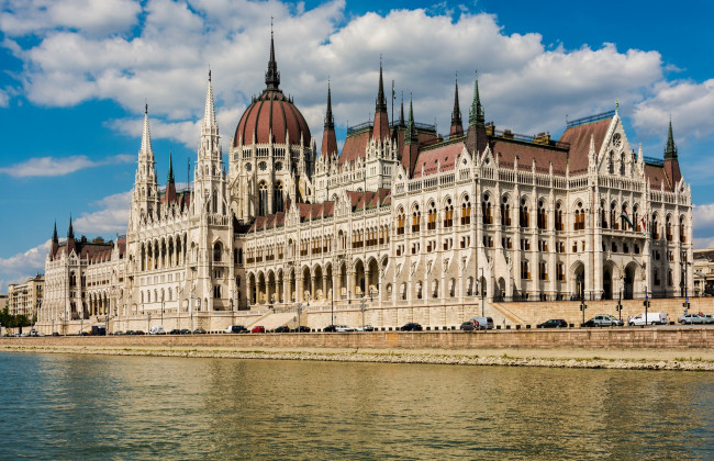 Обои картинки фото budapest parliament, города, будапешт , венгрия, дворец