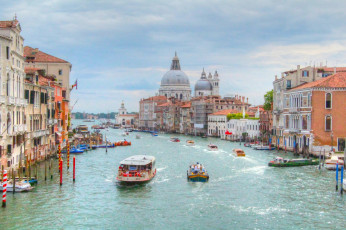 обоя venice,  the grand canal, города, венеция , италия, канал