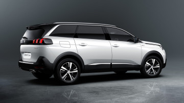 обоя peugeot 5008 gt line 2017, автомобили, peugeot, line, 2017, gt, 5008