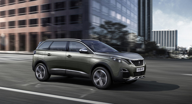 Обои картинки фото peugeot 5008 gt 2017, автомобили, peugeot, 5008, 2017, gt