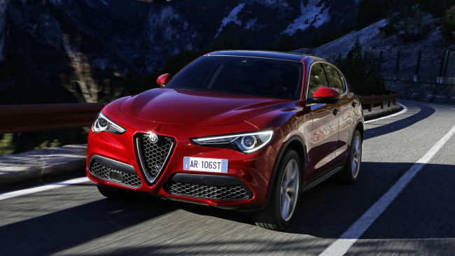 Обои картинки фото alfa romeo stelvio 2018, автомобили, alfa romeo, 2018, stelvio, alfa, romeo