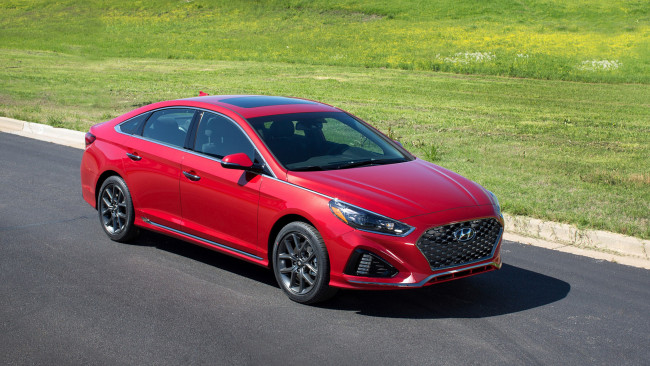 Обои картинки фото hyundai sonata 2-0t 2018, автомобили, hyundai, 2018, sonata, 2-0t