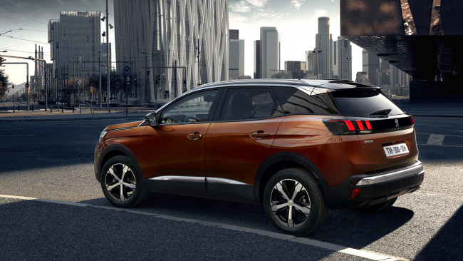 Обои картинки фото peugeot 3008 2017, автомобили, peugeot, 3008, 2017