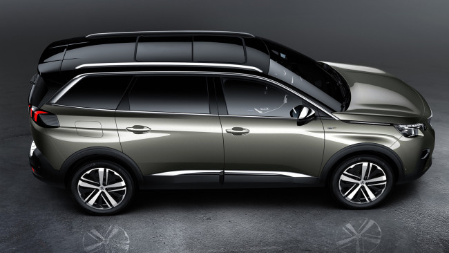 Обои картинки фото peugeot 5008 gt 2017, автомобили, peugeot, 2017, gt, 5008