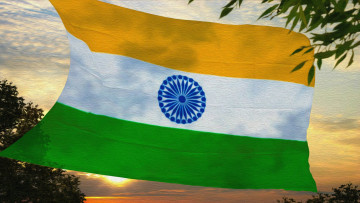 Картинка разное флаги +гербы india