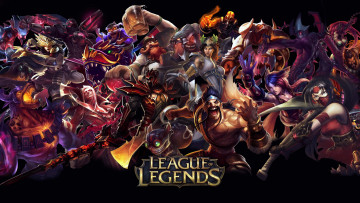 Картинка видео+игры league+of+legends оружие персонажи кружки