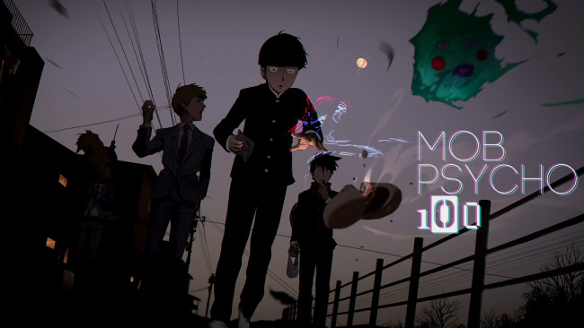 Обои картинки фото аниме, mob psycho 100, моб, психо, 100