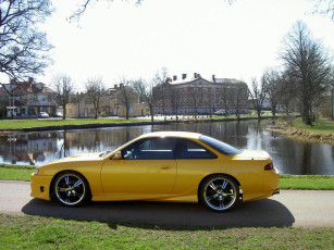 Картинка nissan 240sx s14a 1998 автомобили datsun