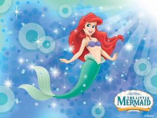 обоя мультфильмы, the, little, mermaid