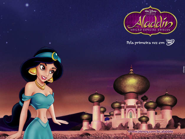 Обои картинки фото мультфильмы, aladdin