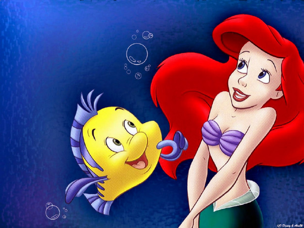 Обои картинки фото мультфильмы, the, little, mermaid