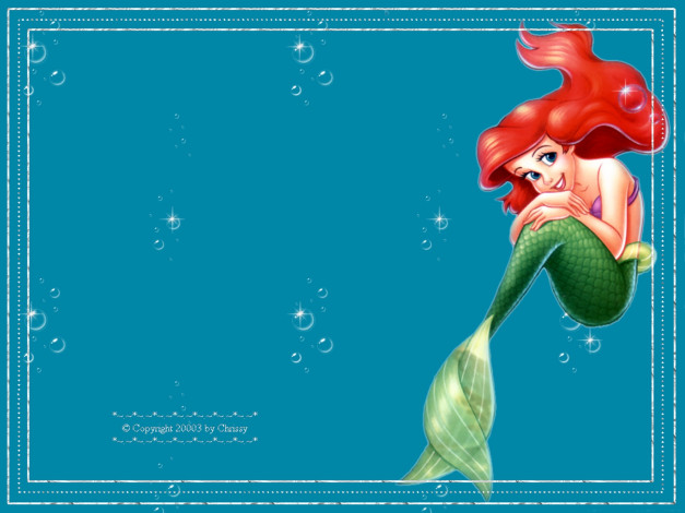 Обои картинки фото мультфильмы, the, little, mermaid