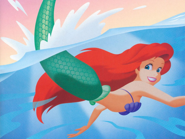 Обои картинки фото мультфильмы, the, little, mermaid
