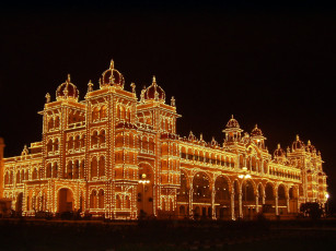 Картинка города дворцы замки крепости индия mysore india
