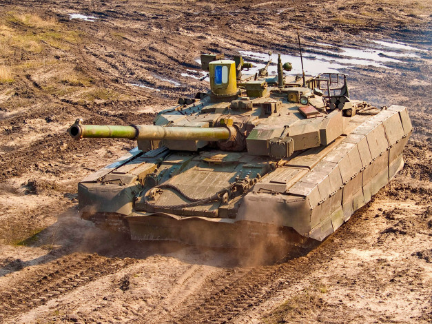Обои картинки фото техника, военная, броня, танк, украина, т, 84
