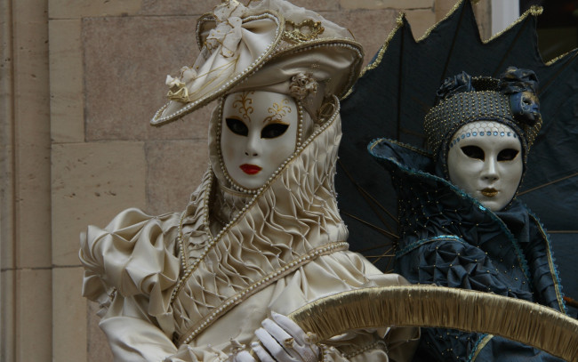 Обои картинки фото разное, маски,  карнавальные костюмы, венеция, костюмы, карнавал