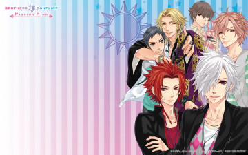 обоя аниме, brothers conflict, братья