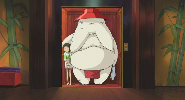 Обои картинки фото аниме, spirited away, девочка, дух, тихиро