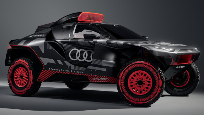 Обои картинки фото audi rs q e-tron dakar rally 2022, автомобили, audi, rs, q, e, tron, dakar, rally, 2022