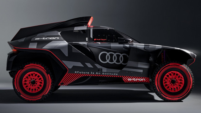 Обои картинки фото audi rs q e-tron dakar rally 2022, автомобили, audi, rs, q, e, tron, dakar, rally, 2022