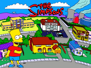 обоя мультфильмы, the simpsons, the, simpsons