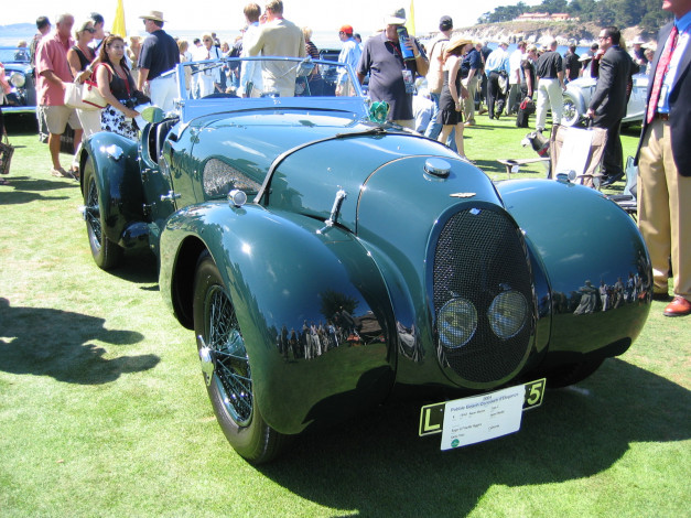 Обои картинки фото 1940, aston, martin, type, speed, model, автомобили, классика