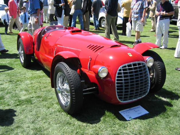 Обои картинки фото 1947, ferrari, 166, spyder, corsa, автомобили, классика