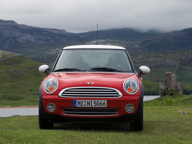 Обои картинки фото 2007, mini, cooper, автомобили