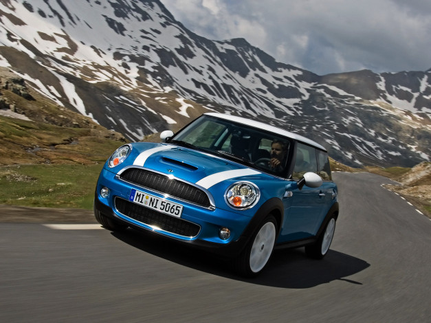 Обои картинки фото 2007, mini, cooper, автомобили