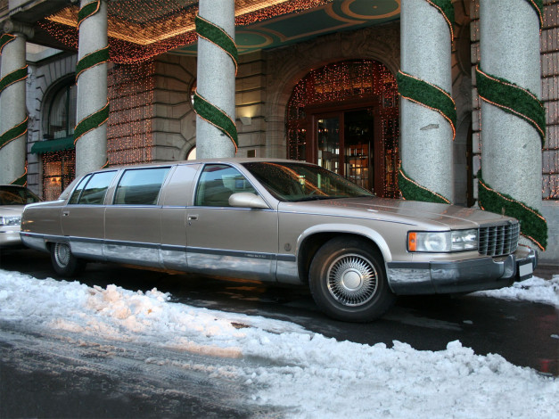 Обои картинки фото cadillac, limousine, автомобили