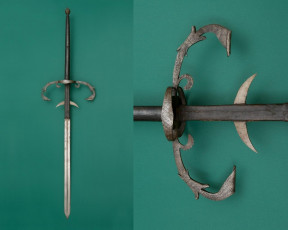 Картинка двуручный меч оружие холодное