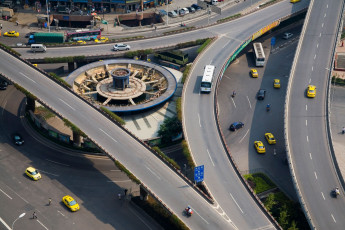 Картинка разное транспортные средства магистрали китай Чунцин путепровод