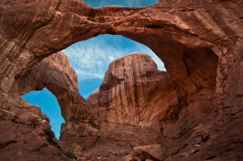 Картинка природа горы скалы небо арки