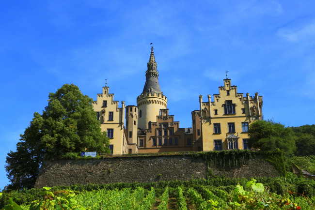 Обои картинки фото castle, arenfels, германия, города, дворцы, замки, крепости