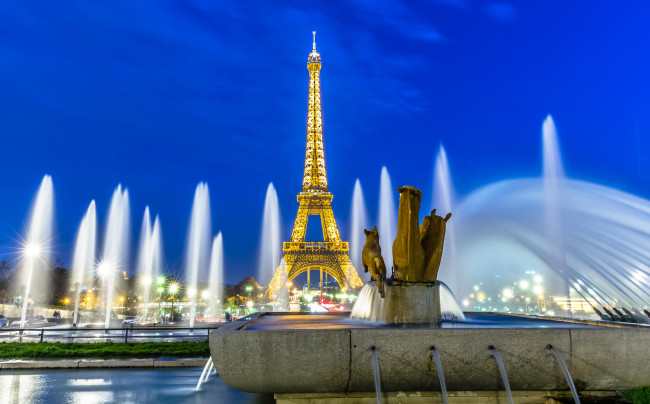 Обои картинки фото города, париж , франция, париж, paris, трокадеро