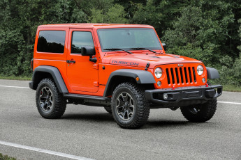 обоя автомобили, jeep, красный, jk, hard, rock, 2015г, wrangler