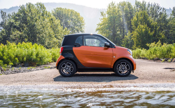 обоя автомобили, smart, fortwo, prime, c453, us-spec, coupе, 2016г