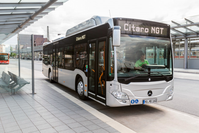 Обои картинки фото автомобили, автобусы, citaro, mercedes-benz, o530, 2015г, ngt