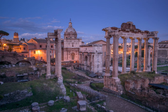 обоя roman forum, города, рим,  ватикан , италия, простор