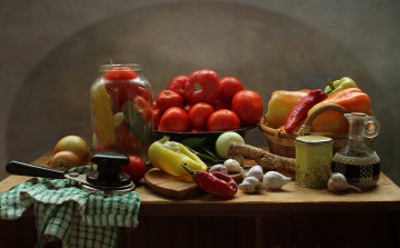 Картинка еда овощи специи осень сентябрь натюрморт кухня затовки