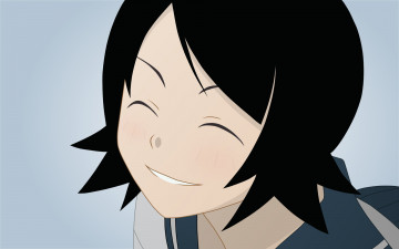 Картинка аниме sayonara+zetsubo+sensei улыбка лицо девочка