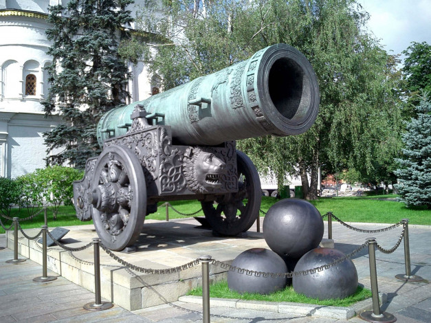 Обои картинки фото царь- пушка, города, москва , россия, царь-, пушка, москва, кремль, памятник