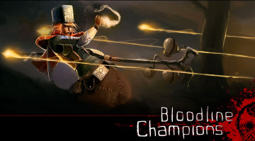 Картинка видео+игры bloodline+champions парень магия посох