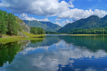 Картинка природа реки озера водохранилище